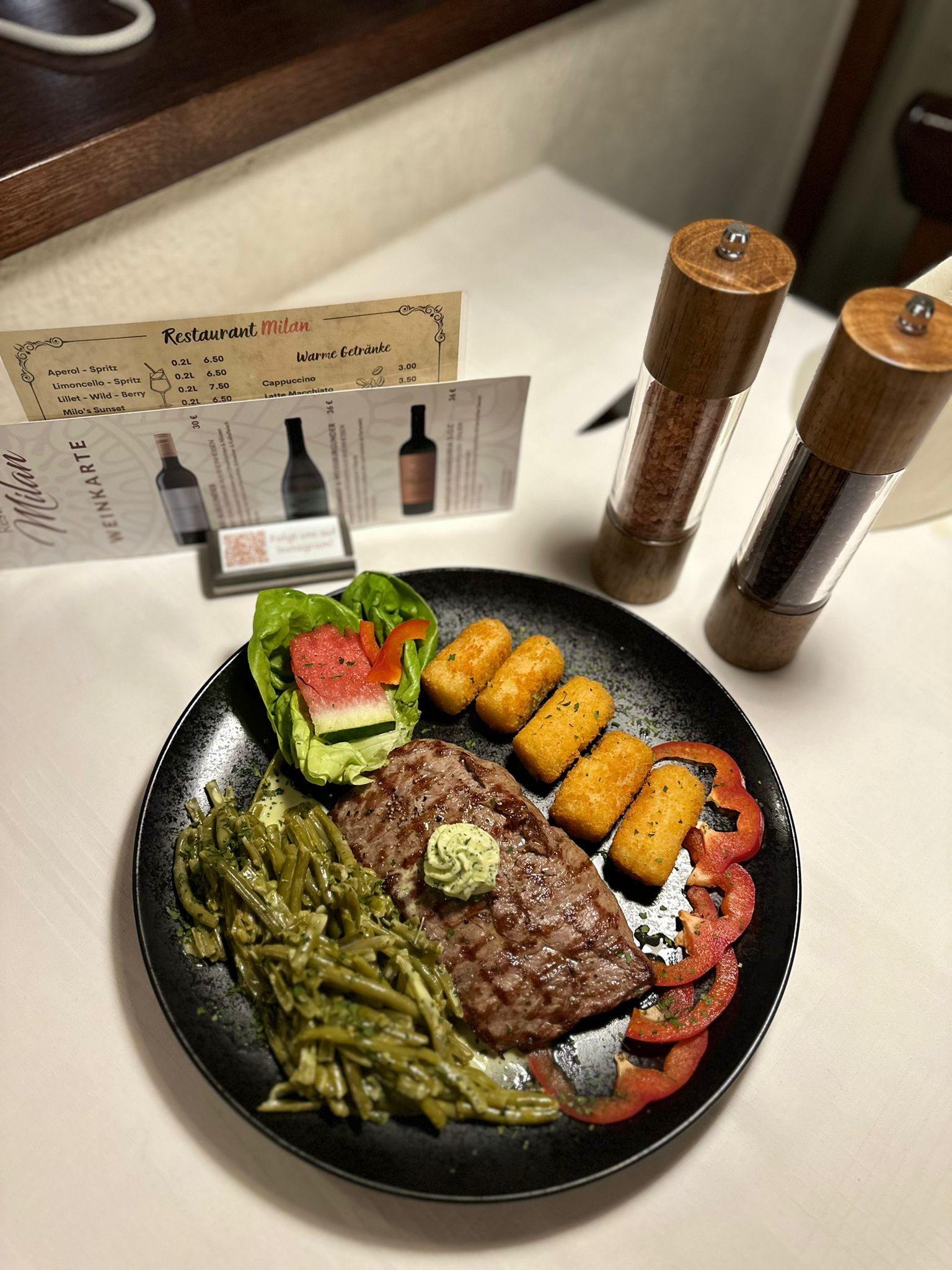 Saftiges Steak vom Grill